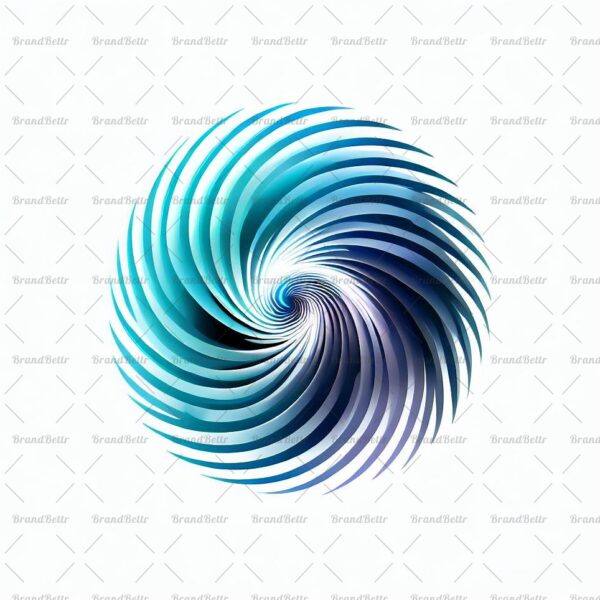 Abstrakte Tornadospirale